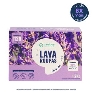 Lava Roupas em Pó Lavanda 1,2kg