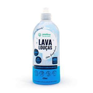 Lava Louças Líquido em Gel Sem Fragrância 420ml