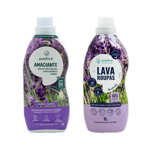 Combo Lava Roupas Lavanda 1L