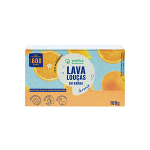 Lava Louças em Barra Laranja 100g