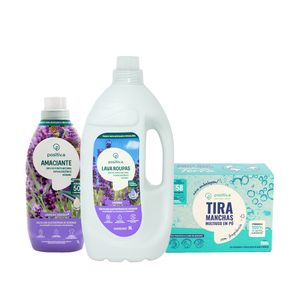 Trio Lava Roupas Lavanda