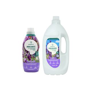 Combo Lava Roupas Lavanda  3L