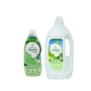 Combo Lava Roupas Capim-Limão  3L