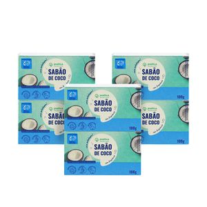 Sabão de Coco em Barra 6 un  100g