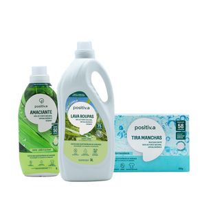 Trio Lava Roupas Capim-Limão