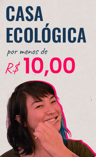 Casa Ecológica por menos de  R$ 10,00