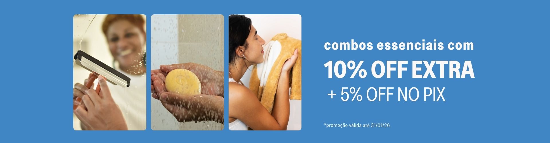 10% OFF Extra nos Combos 